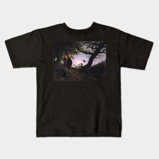 Witch Watching Kids T-Shirt